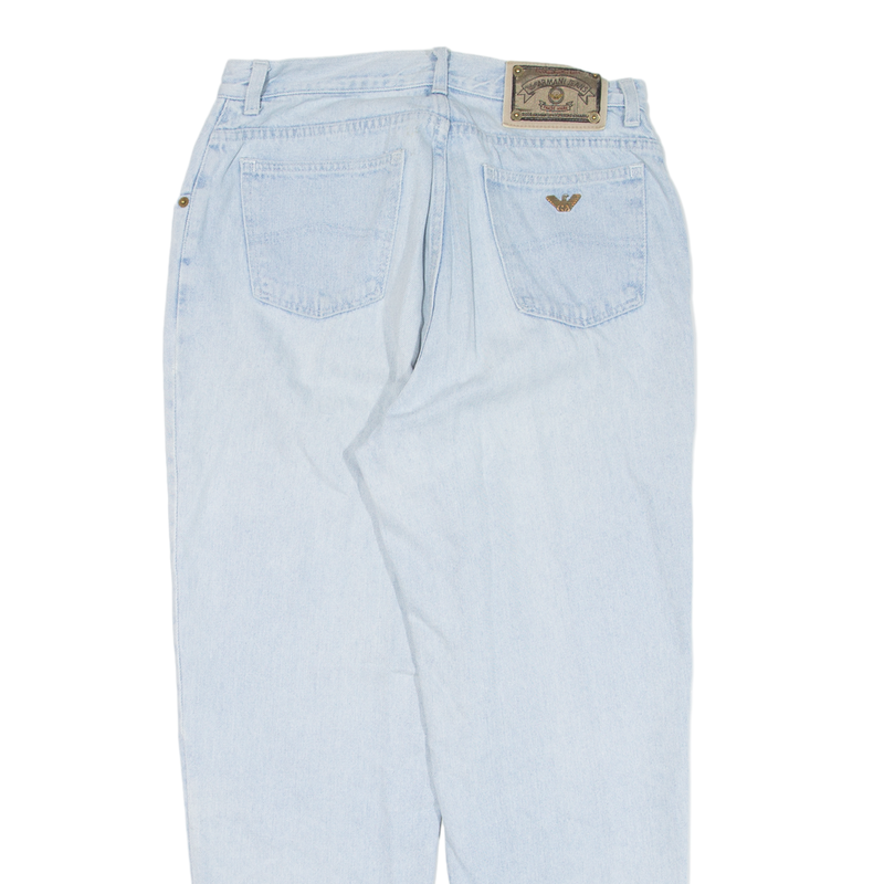 ARMANI JEANS Womens Jeans Blue Regular Tapered W29 L26