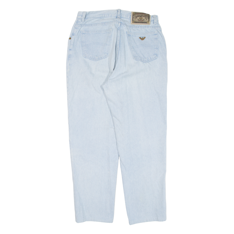 ARMANI JEANS Womens Jeans Blue Regular Tapered W29 L26