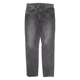 LEVI'S 508 Jeans Mens Black Regular Tapered W29 L32