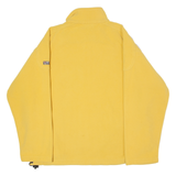 FILA Mens Fleece Yellow 1/4 Zip M