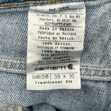 Carhartt Jeans - 38W 30L Blue Cotton