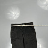 Carhartt Carpenter Trousers - 32W 30L Black Cotton