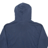 ADIDAS Cropped Womens Blue Hoodie UK 8