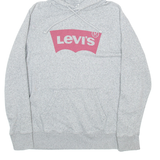 LEVI'S Mens Grey Hoodie S