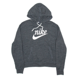 NIKE Womens Black Hoodie L