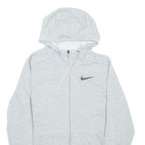 NIKE Mens Green Hoodie Full Zip S