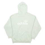 ADIDAS Womens Green Hoodie UK 10