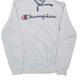 CHAMPION Mens Grey Hoodie S