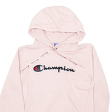 CHAMPION Womens Pink Hoodie S