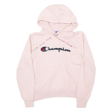 CHAMPION Womens Pink Hoodie S