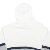 ADIDAS Womens White Hoodie UK 10