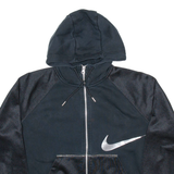 NIKE Womens Black Hoodie Full Zip M