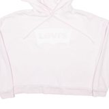 LEVI'S Mens Pink Hoodie S