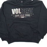 GILDAN Womens Black Hoodie L