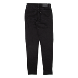 LEVI'S 711 Womens Jeans Black Slim Skinny W24 L27