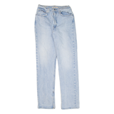 LEVI'S 70s High BIG E Womens Jeans Blue Slim Straight W27 L29