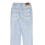 LEVI'S 70s High BIG E Womens Jeans Blue Slim Straight W27 L29