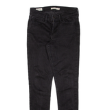 LEVI'S 710 BIG E Womens Jeans Black Slim Skinny W28 L30