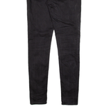 LEVI'S 710 BIG E Womens Jeans Black Slim Skinny W28 L30