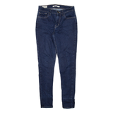 LEVI'S 710 Womens Jeans Blue Slim Skinny W27 L28