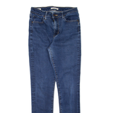 LEVI'S 721 BIG E High Rise Womens Jeans Blue Slim Skinny W26 L29