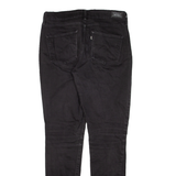 LEVI'S Womens Jeans Black Slim Skinny W28 L29