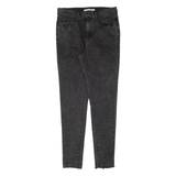 LEVI'S 720 High Rise Womens Jeans Black Slim Skinny W30 L30