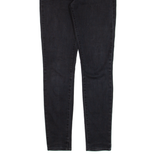 LEVI'S 721 High Rise Womens Jeans Black Slim Skinny W28 L32