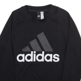 ADIDAS Womens Sweatshirt Black S