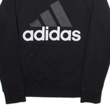 ADIDAS Womens Sweatshirt Black S