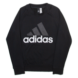 ADIDAS Womens Sweatshirt Black S