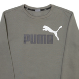 PUMA Mens Sweatshirt Grey S
