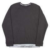 CALVIN KLEIN Mens Sweatshirt Grey M