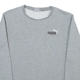 PUMA Mens Sweatshirt Grey M