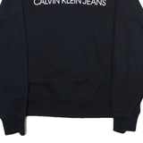 CALVIN KLEIN JEANS Mens Sweatshirt Black S