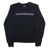 CALVIN KLEIN JEANS Mens Sweatshirt Black S