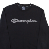 CHAMPION Mens Sweatshirt Black M