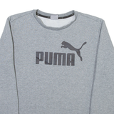 PUMA Mens Sweatshirt Grey M