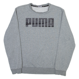 PUMA Mens Sweatshirt Grey M