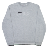 FILA Mens Sweatshirt Grey M