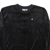 ADIDAS ORIGINALS Womens Sweatshirt Black UK 8