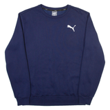 PUMA Mens Sweatshirt Blue M
