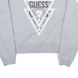 GUESS Womens Sweatshirt Grey M