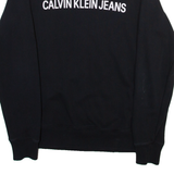 CALVIN KLEIN JEANS Mens Sweatshirt Black S