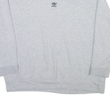 ADIDAS ORIGINALS Womens Sweatshirt Grey UK 16