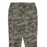 VERT DE RANGE Camo Womens Trousers Green Relaxed Tapered W32 L29