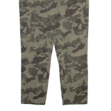 VERT DE RANGE Camo Womens Trousers Green Relaxed Tapered W32 L29