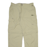 SALEWA Detachable Legs Mens Trousers Beige Regular Straight W32 L32