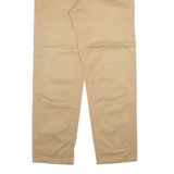 HARLEM WALKER Mens Trousers Cream Regular Straight W32 L30