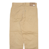 HARLEM WALKER Mens Trousers Cream Regular Straight W32 L30